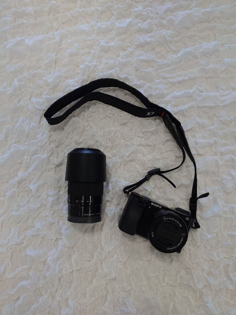 【美品、シャッター数極少】Sony α6000 ミラーレス一眼 カメラセット