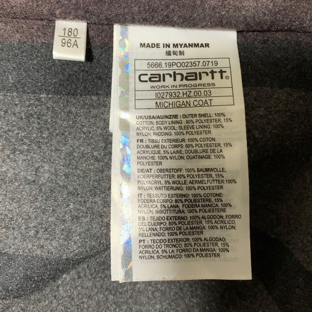 【美品】Carhartt ブラウン カバーオール