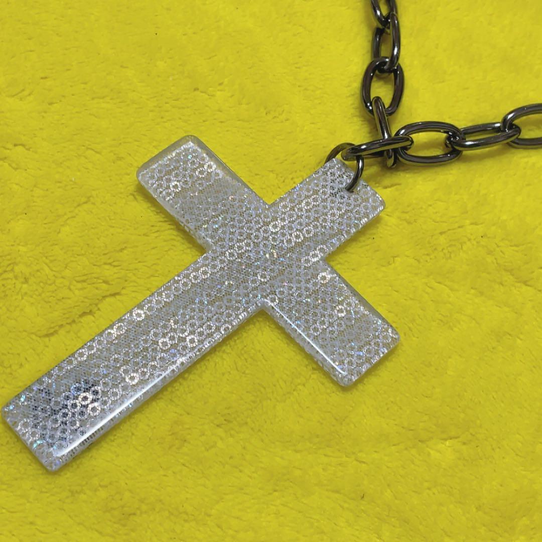 GLAVIL by tutuha 激レアスパンコール 十字架ネックレス y2k