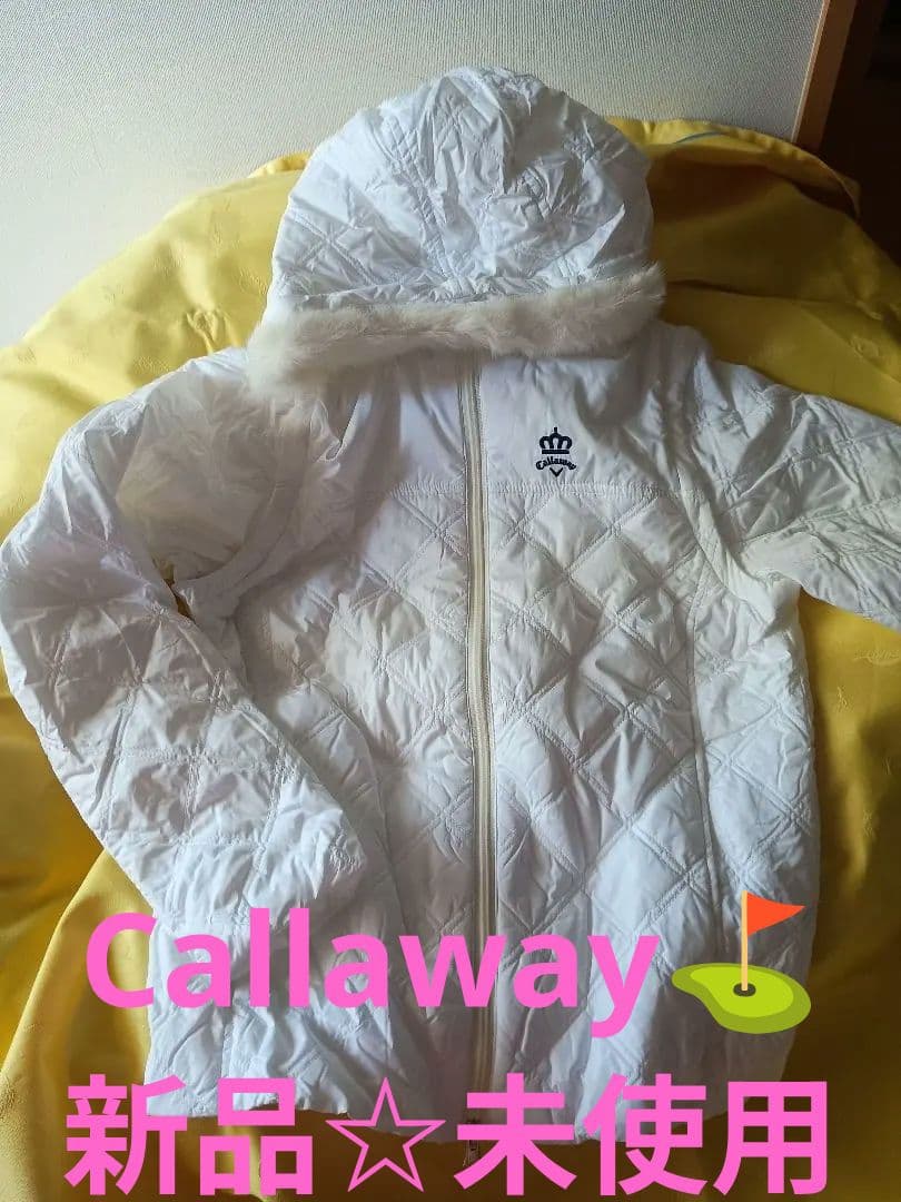 さくら様　新品☆未使用☆Callaway レディース L ホワイト　キャラウェイ