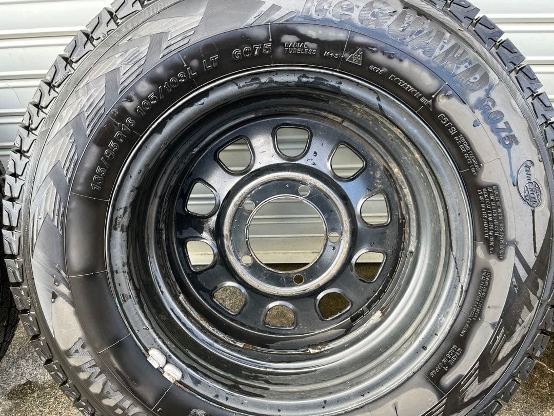 ice GUARD G075 スタッドレスタイヤ 185/85R16 4本セット