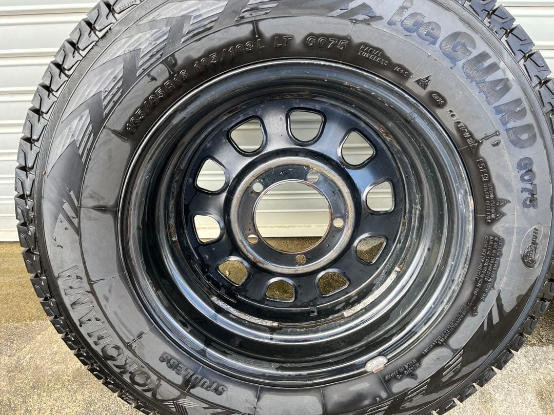 ice GUARD G075 スタッドレスタイヤ 185/85R16 4本セット