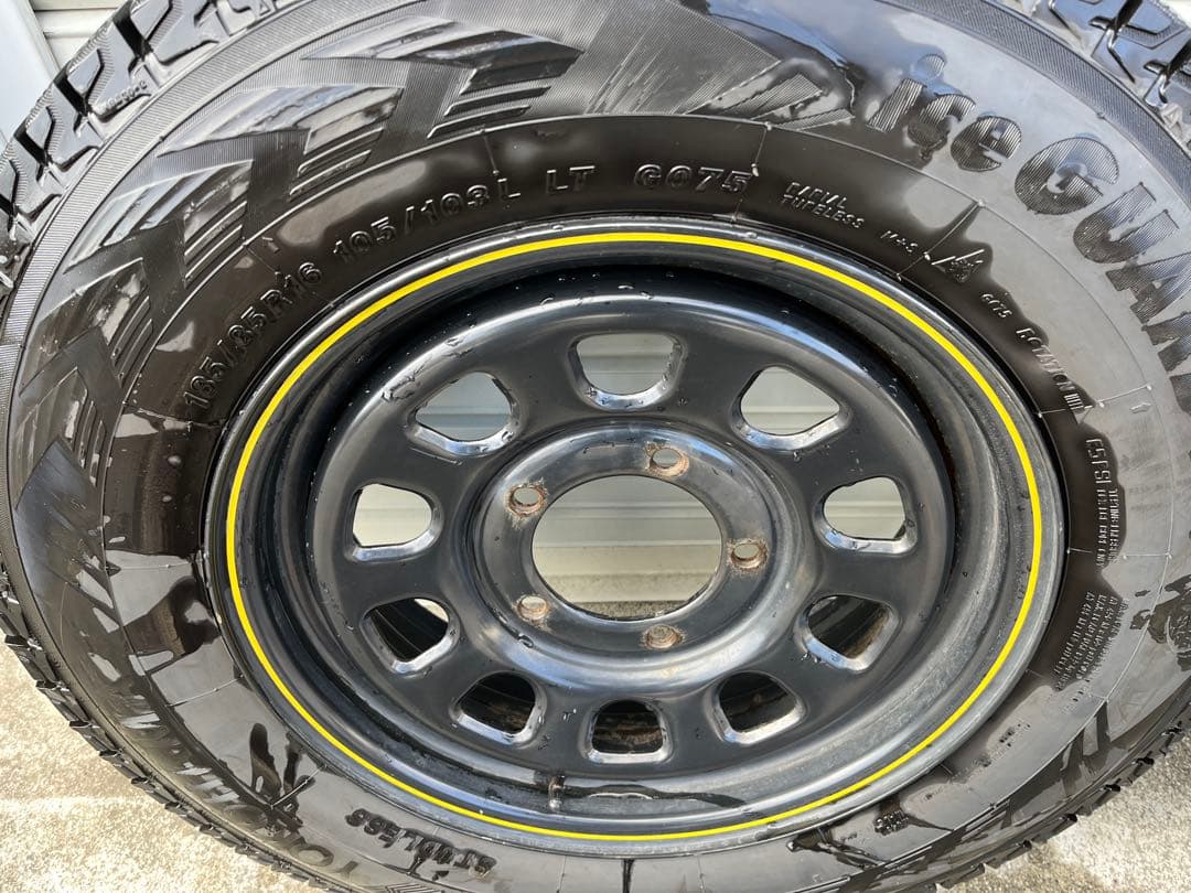 ice GUARD G075 スタッドレスタイヤ 185/85R16 4本セット