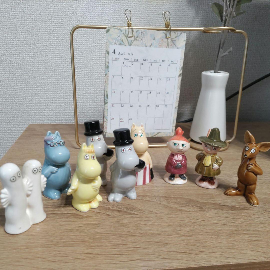 ムーミンファミリー フィギア8体セット※ムーミンパパは1体のみ