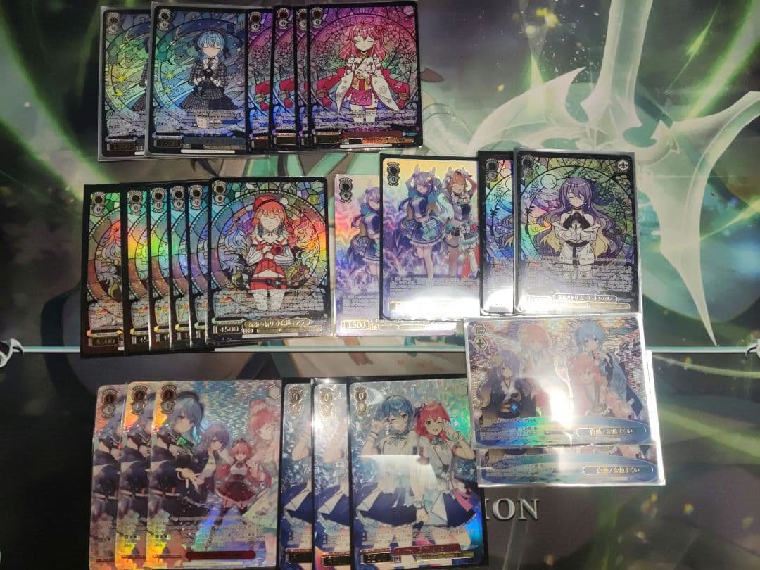 超大量　ホロライブ　SR RRR prホイル　hlp等500枚以上まとめ売り