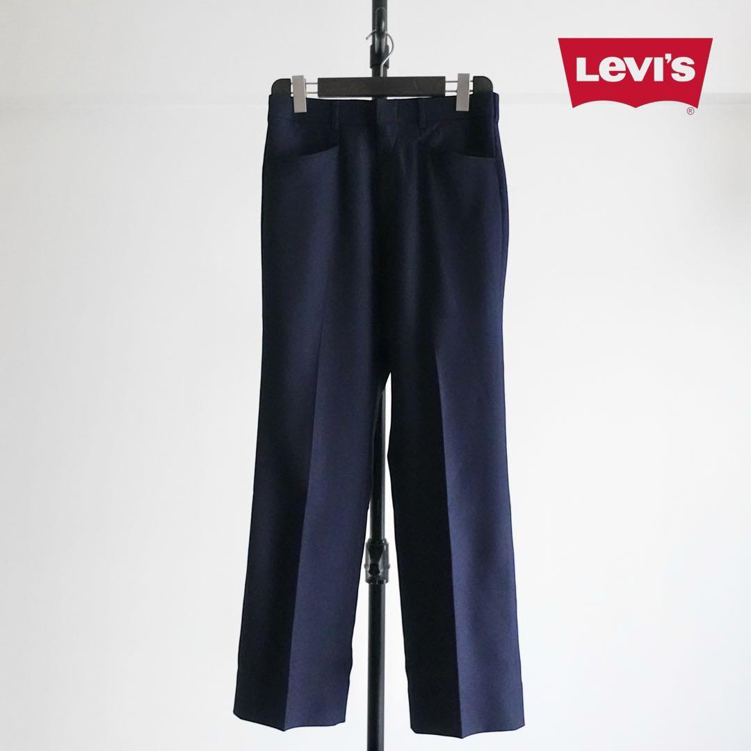 1980s Levi’s アクションスラックス　ネイビー　Talonジップ