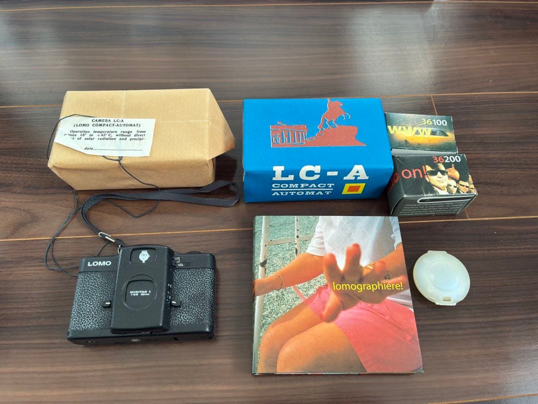 Lomo LC-A コンパクトフィルムカメラ