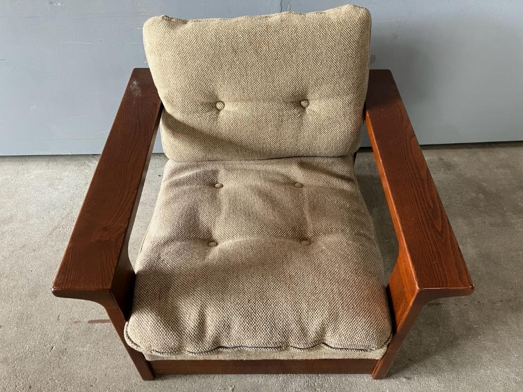 『HIDA』飛騨産業 シングルソファ ローソファ ソファ 1P RWso25