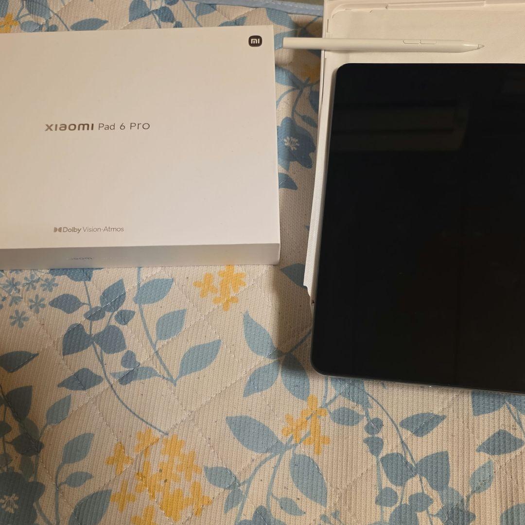 Xiaomipad6pro箱付き128G 8+gen1メモリ8G+スタイラスペン