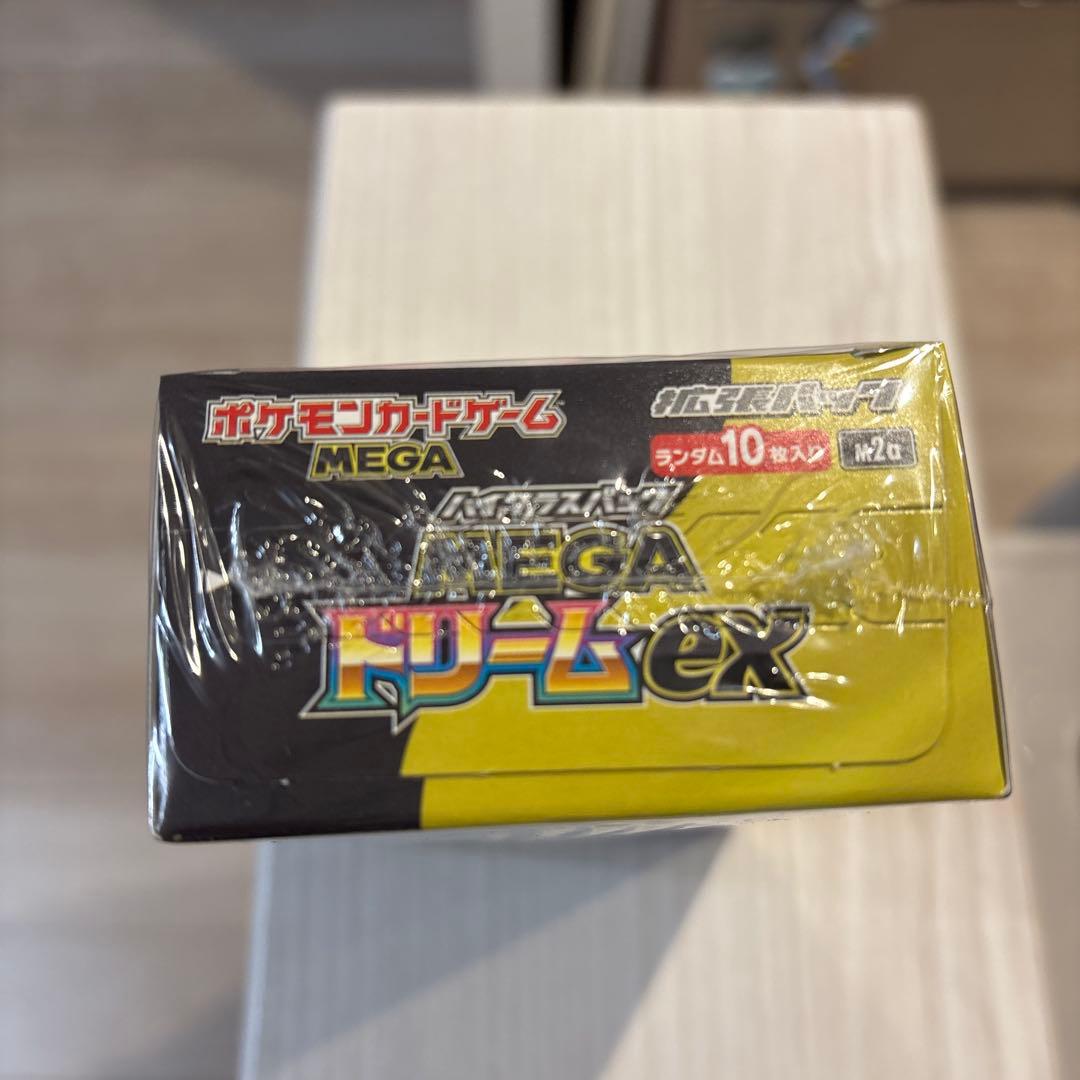 ポケモンカードゲーム　MEGAドリームex 未開封　シュリンク付きボックス