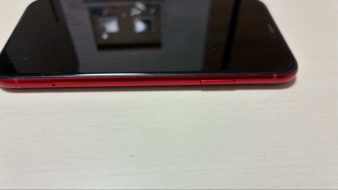 ジャンク扱い iPhone XR（64GB／赤色）
