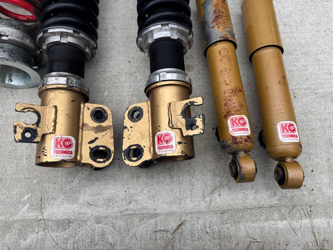 アルトHA23S/HA23V　車高調一式　KCテクニカ　減衰力調整　全長調整