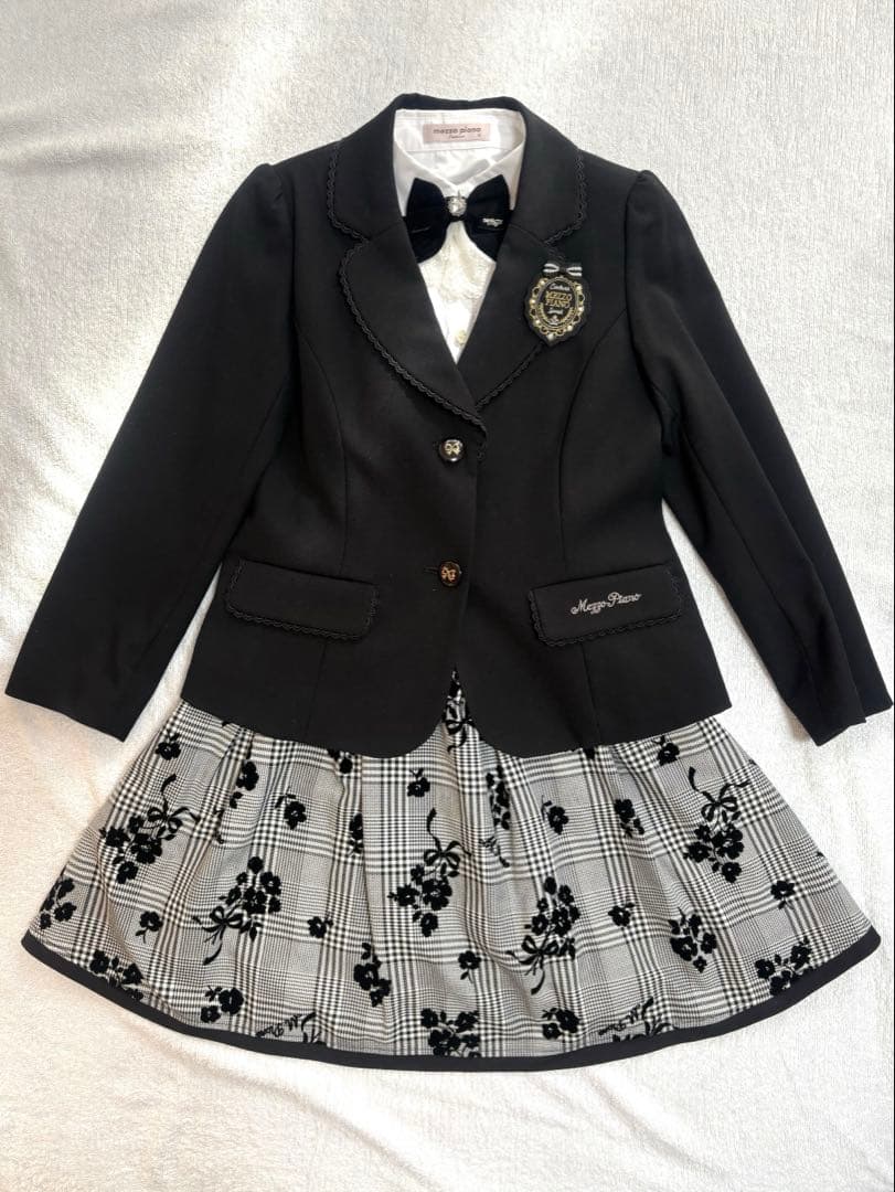 フォーマルウェア4点セット（mezzo piano）M/150㎝