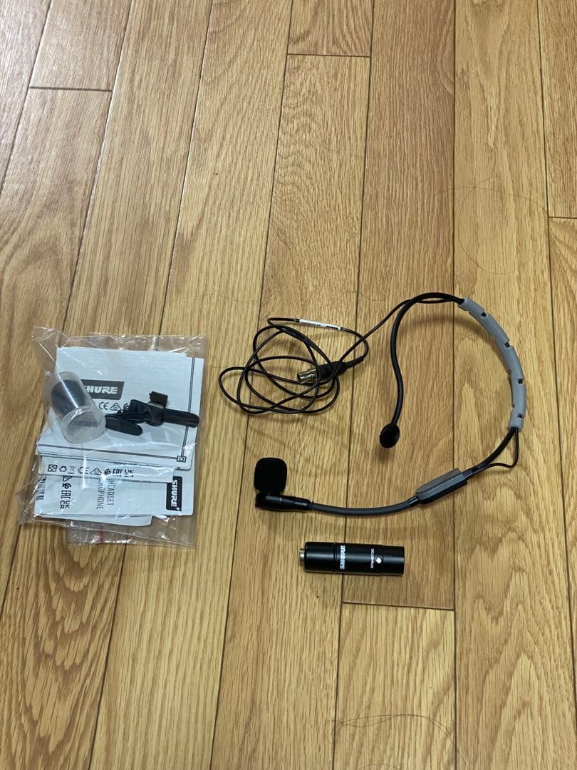 ひ*し様 SHURE SM35-XLR ヘッドセットマイク 動作確認のみ未使用