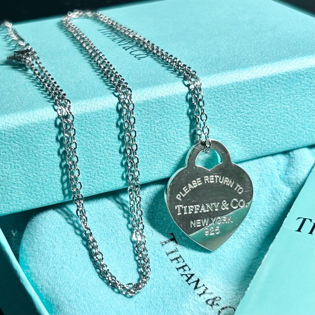 ティファニー　リターントゥ　ハート　ネックレス　ペンダント　Tiffany