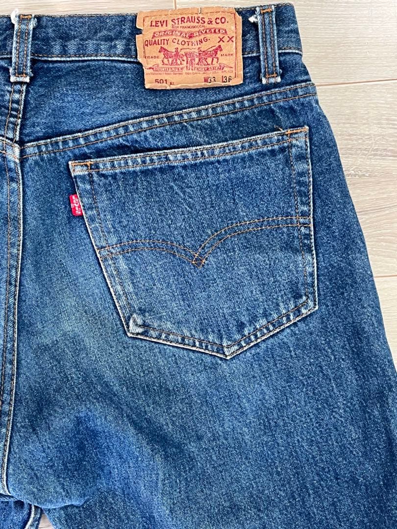 p*x様 赤文字 90年代　リーバイス　501 バレンシア　33