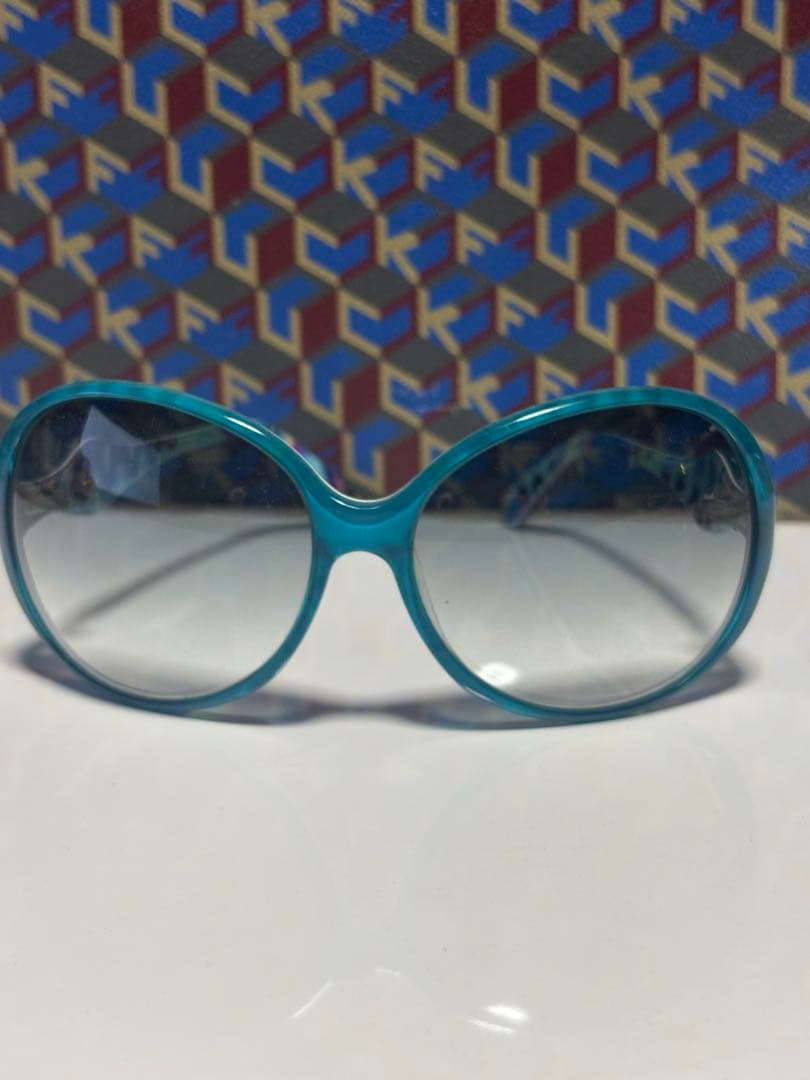 【希少】Emilio Pucci エミリオプッチ サングラス Y2K 幾何学柄