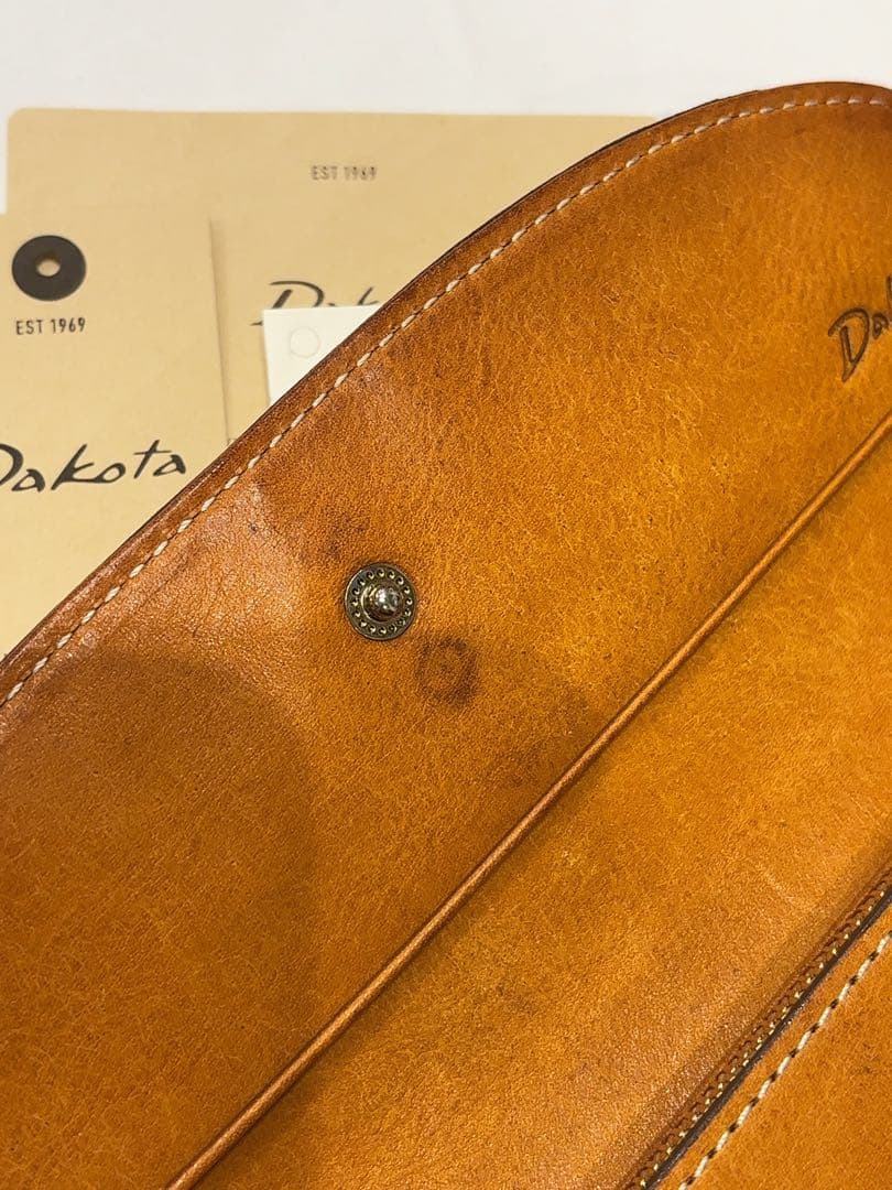 新品　Dakota ダコタ 長財布 コラッジョ 0030944 マスタード