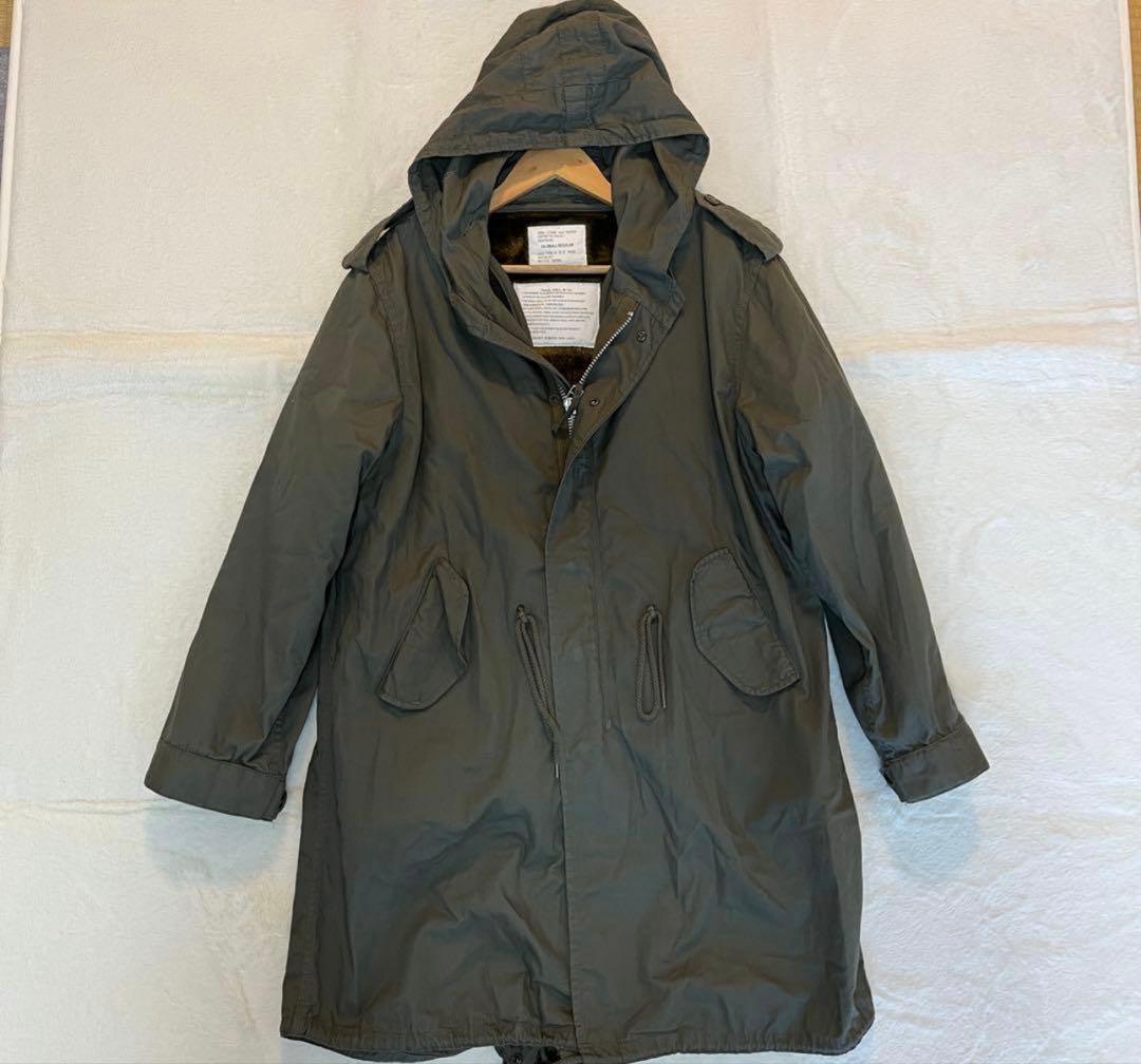 HOUSTON ヒューストン M51 モッズコート オリーブ