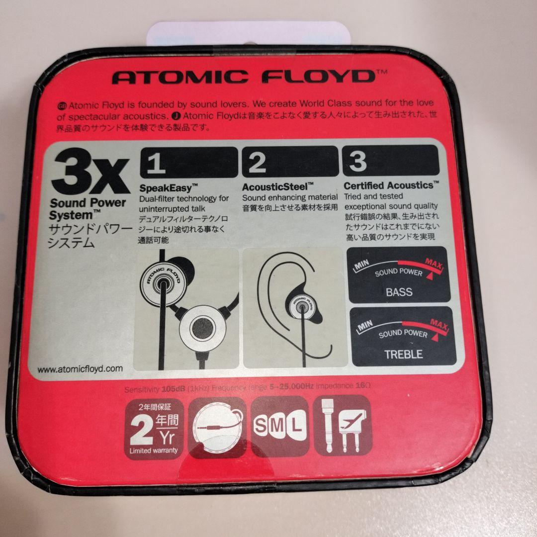 有線イヤホン Atomic Floyd SAF-EP-000005 希少新品