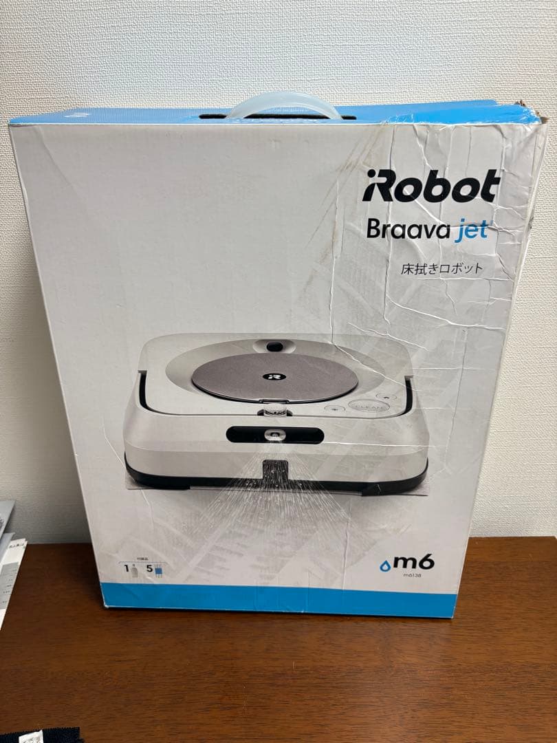 【水が出ないジャンク】iRobot ロボット掃除機 ブラーバジェットm6