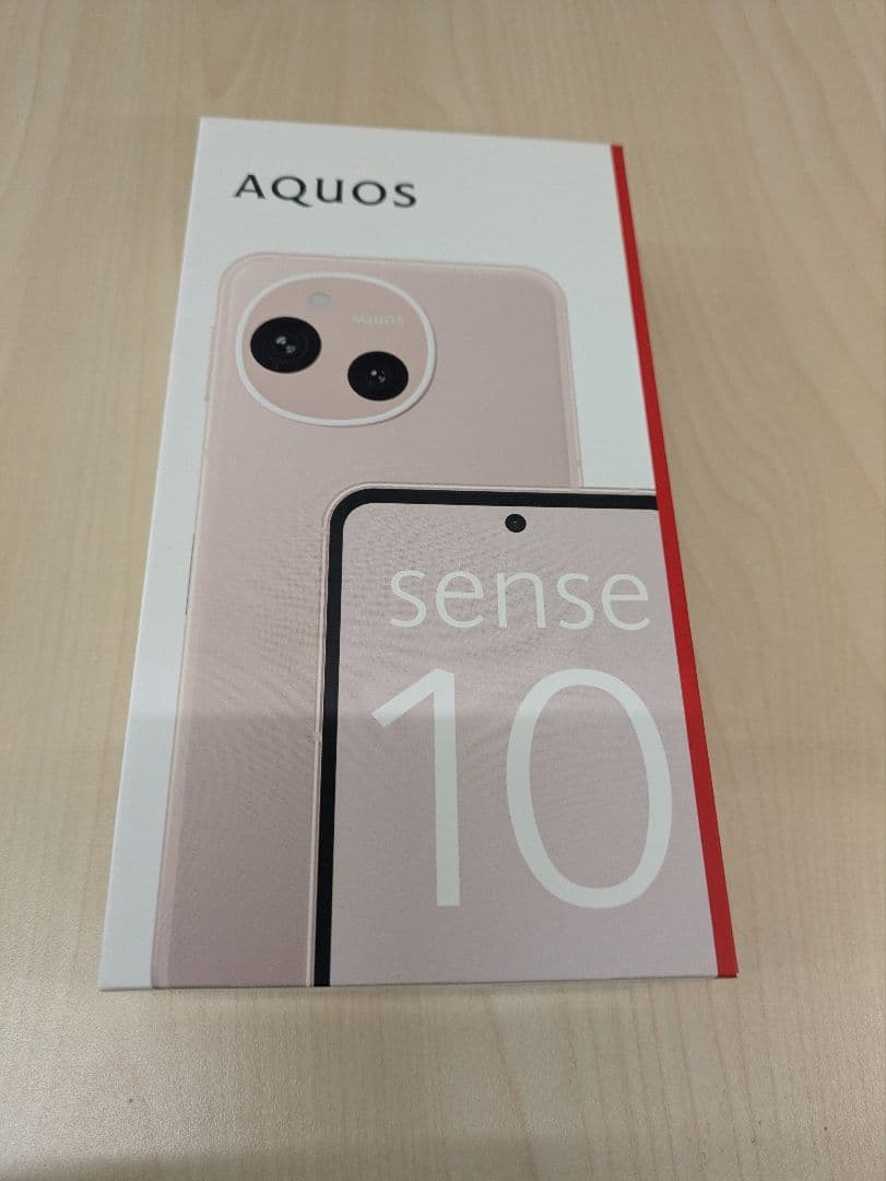 未開封sense10 SH-M33ペールピンク 6GB/128GB SIMフリー