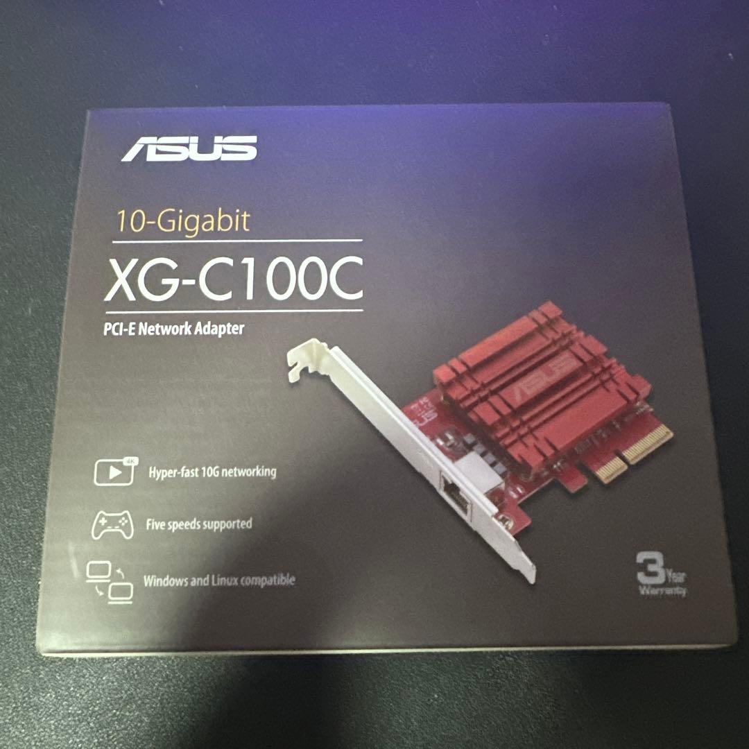 ASUS XG-C100C V3 10GBネットワークアダプター