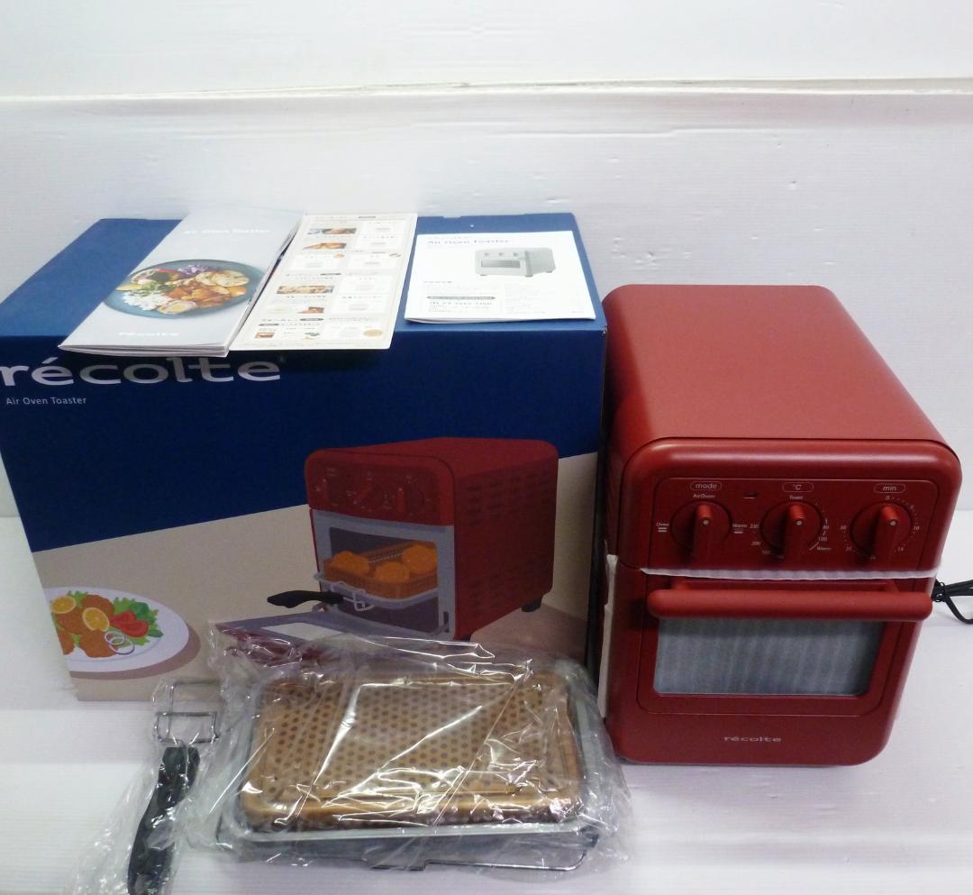 recolte レコルト エアーオーブントースター RFT-1 レッド
