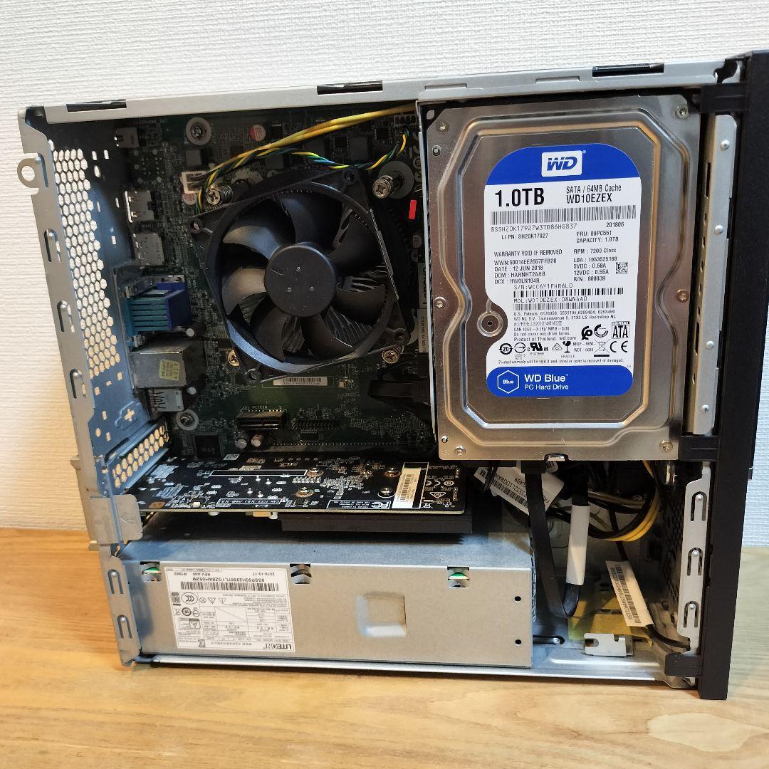 【最終価格】Lenovo デスクトップPC i5-8400 gt1030