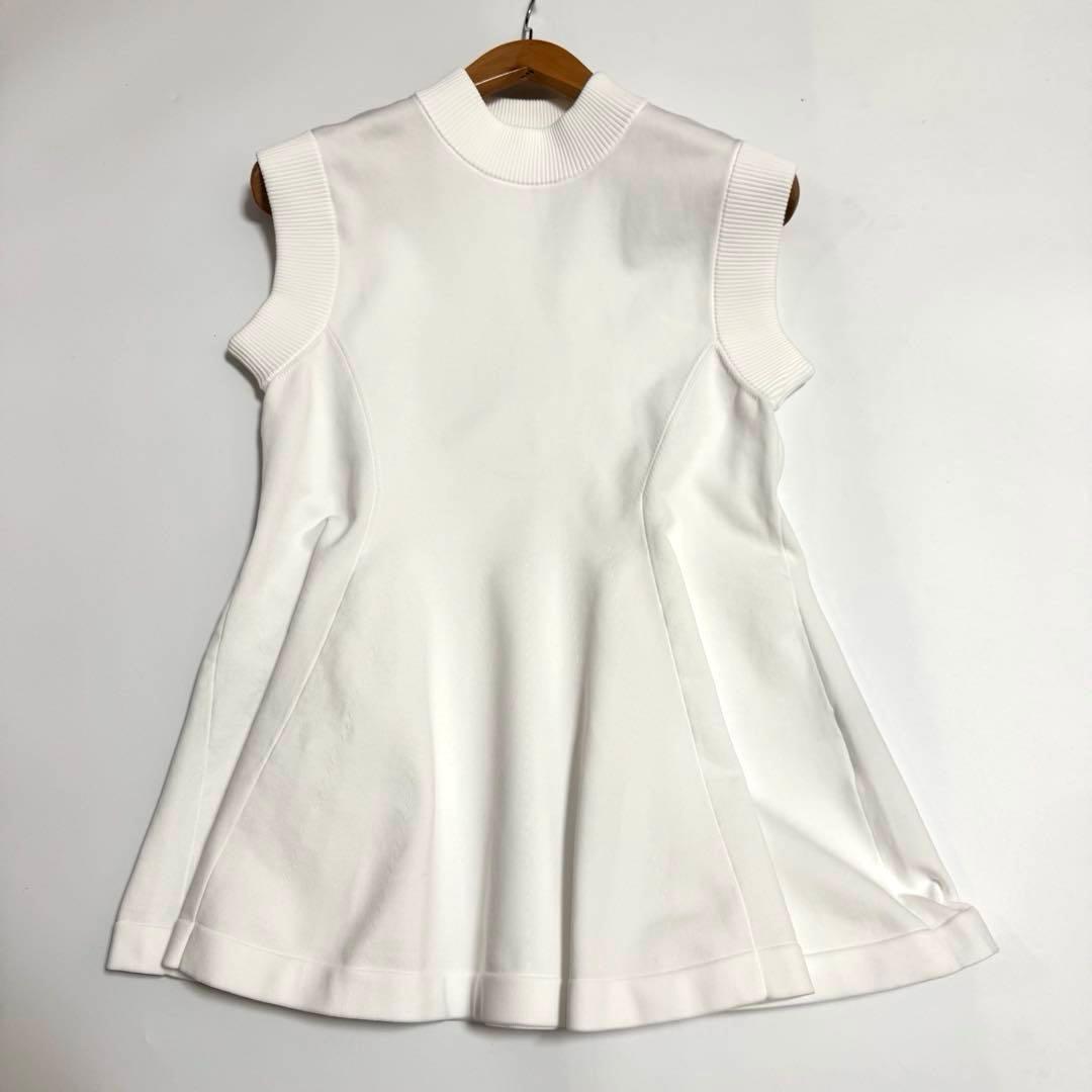 ２点おまとめ！ADORE アドーア エアリーフォルムニット 白 ノースリーブ