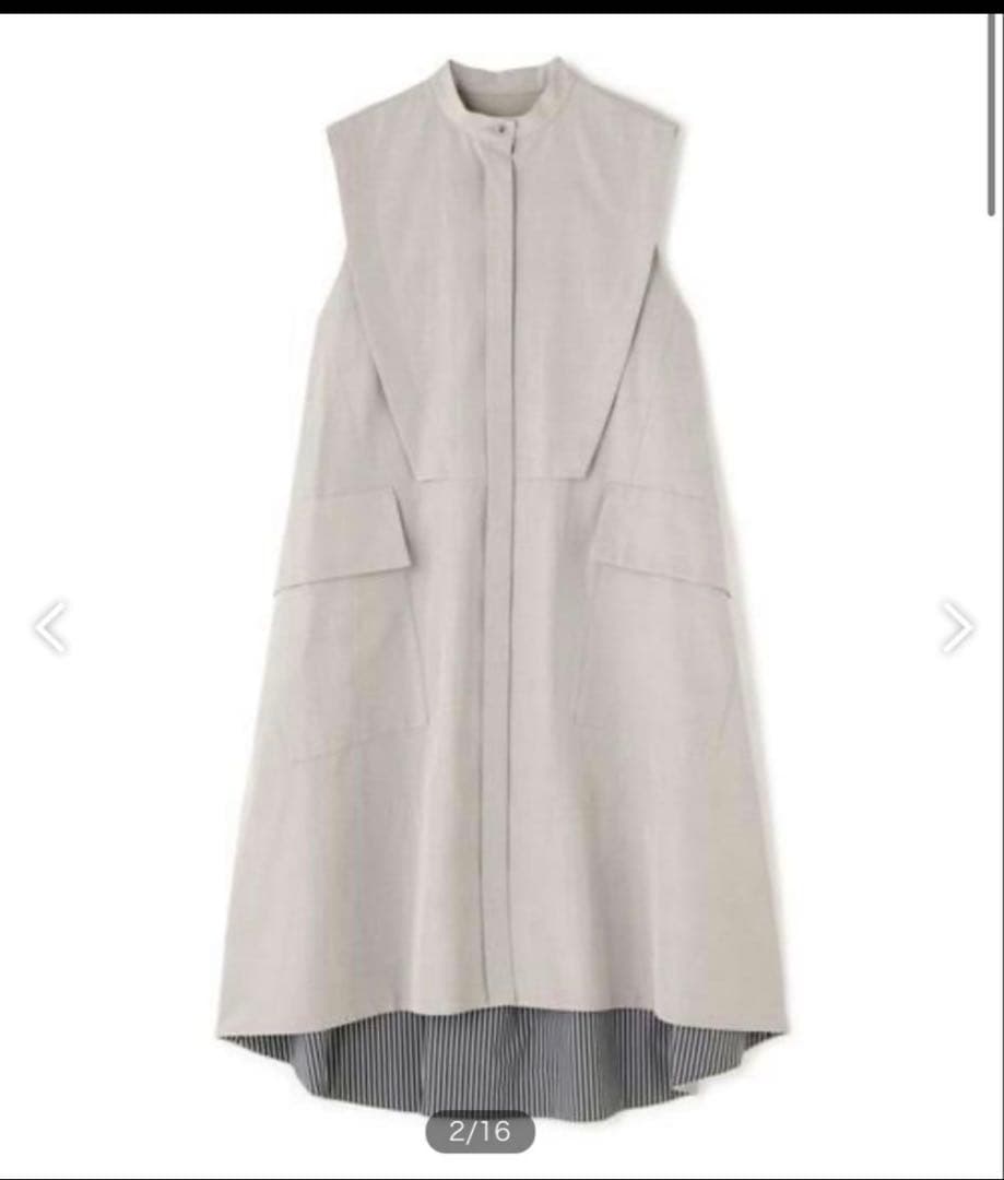 ２点おまとめ！ADORE アドーア エアリーフォルムニット 白 ノースリーブ