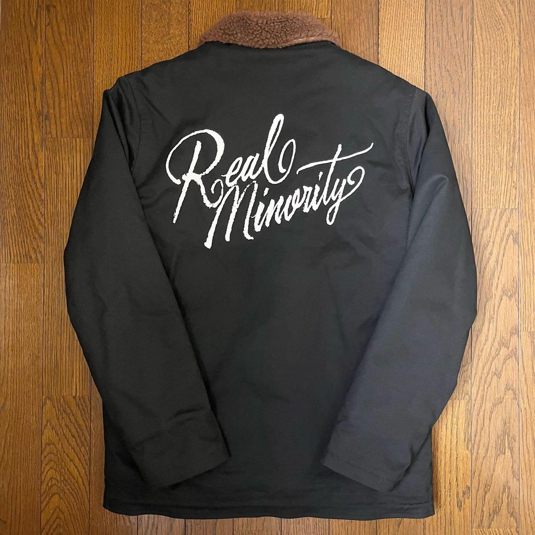 【未使用】REAL MINORITY N-1ボアデッキジャケット L ブラック