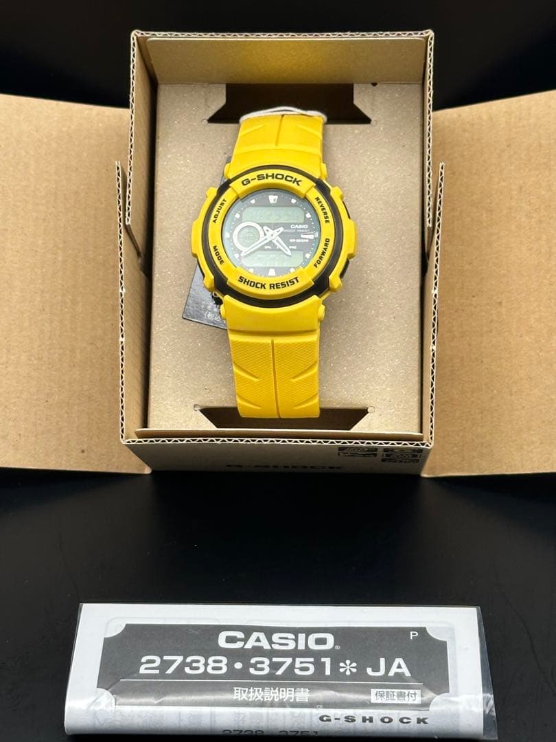 CASIO G-302-9AJF 黄反転液晶 クレイジーイエロー　新品