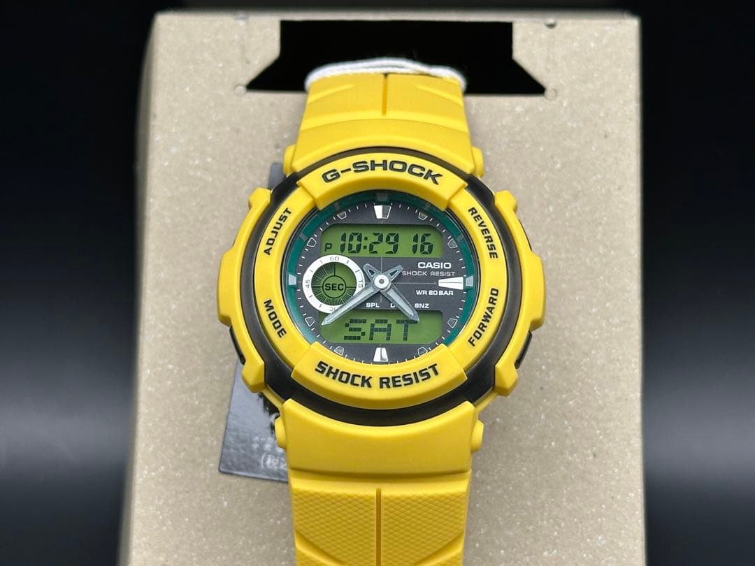 CASIO G-302-9AJF 黄反転液晶 クレイジーイエロー　新品