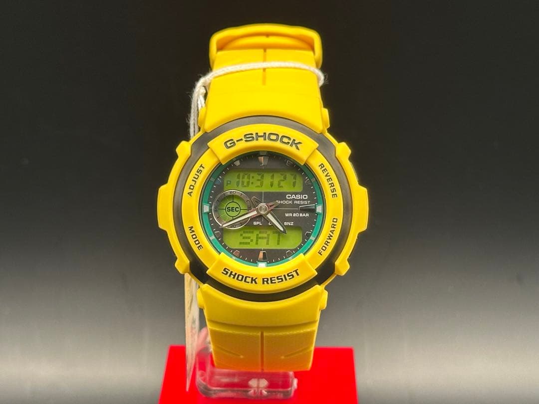 CASIO G-302-9AJF 黄反転液晶 クレイジーイエロー　新品