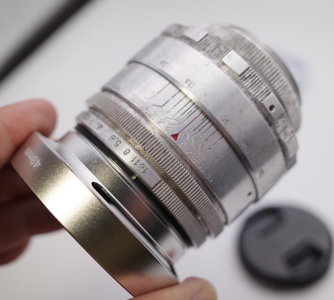 78【希少】初期型　Helios1950年製造　ヘリオス44　アダプター付