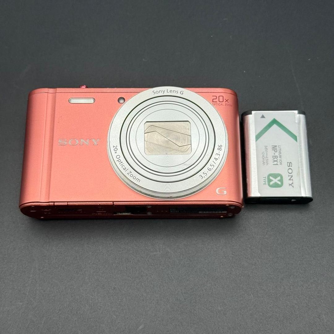【訳あり品】 SONY DSC-WX350 ピンク　本体