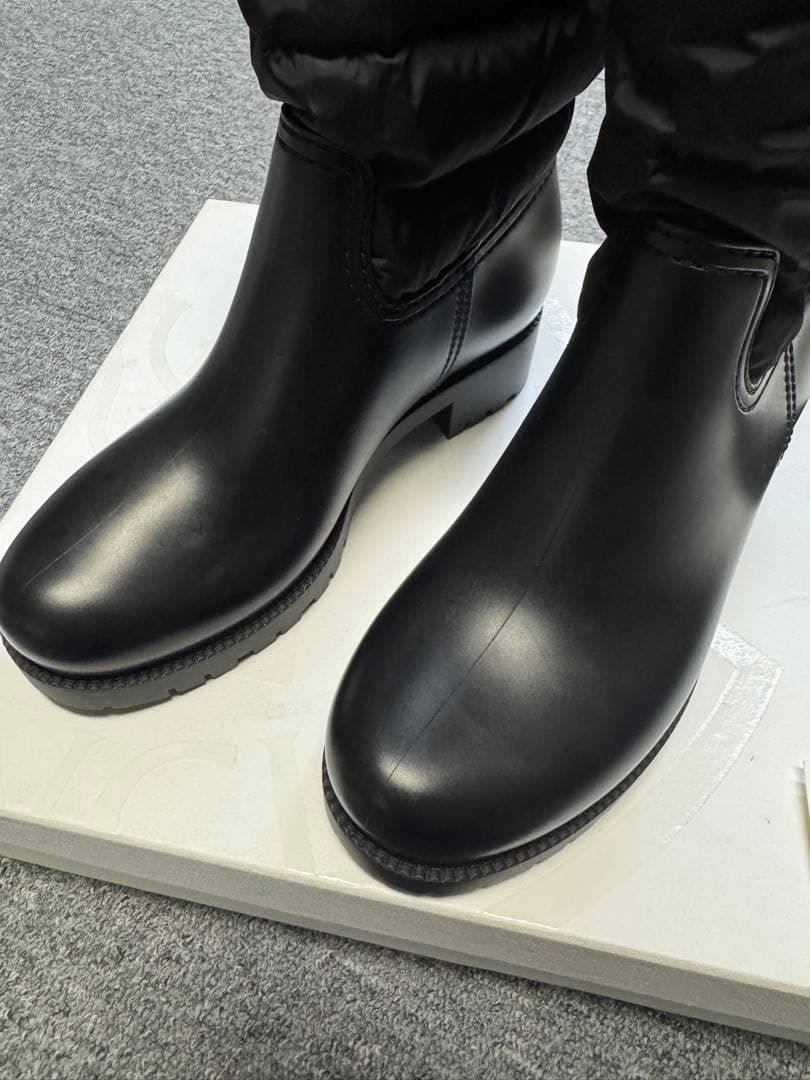 Moncler モンクレール ダウン×ラバーブーツ　36