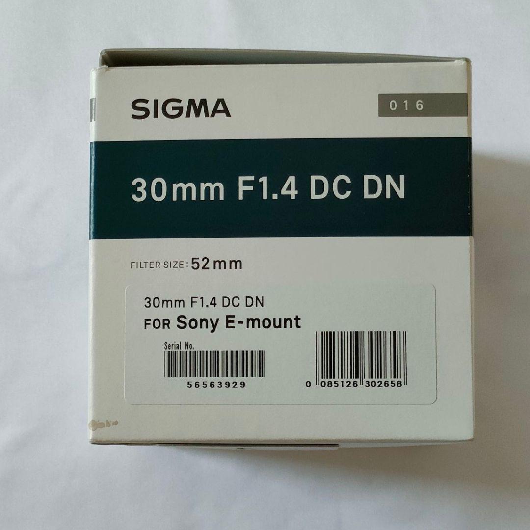 シグマ レンズ 30mm F1.4 DC DN ソニー Eマウント 単焦点