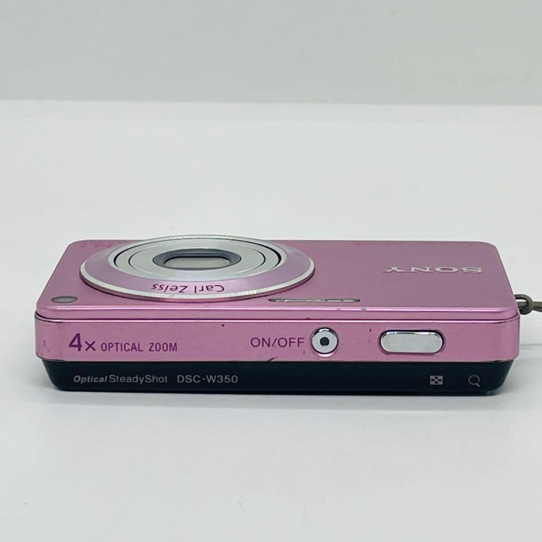 SONY コンパクトデジタルカメラ　DSC-W350 ピンク