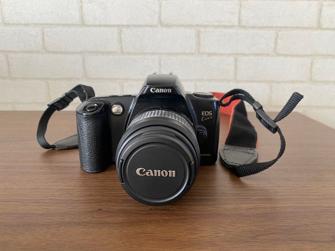 Canon NEW EOS Kiss フィルムカメラ　望遠レンズ付き