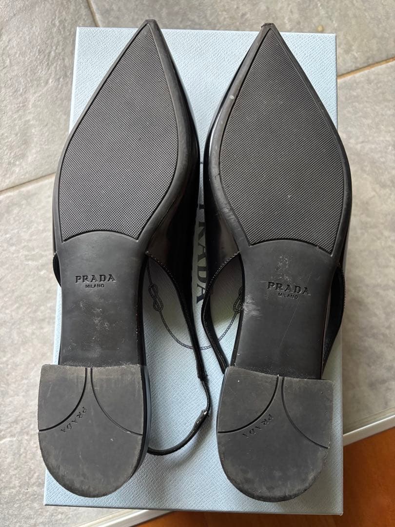 neco プラダ　フラットシューズ　36