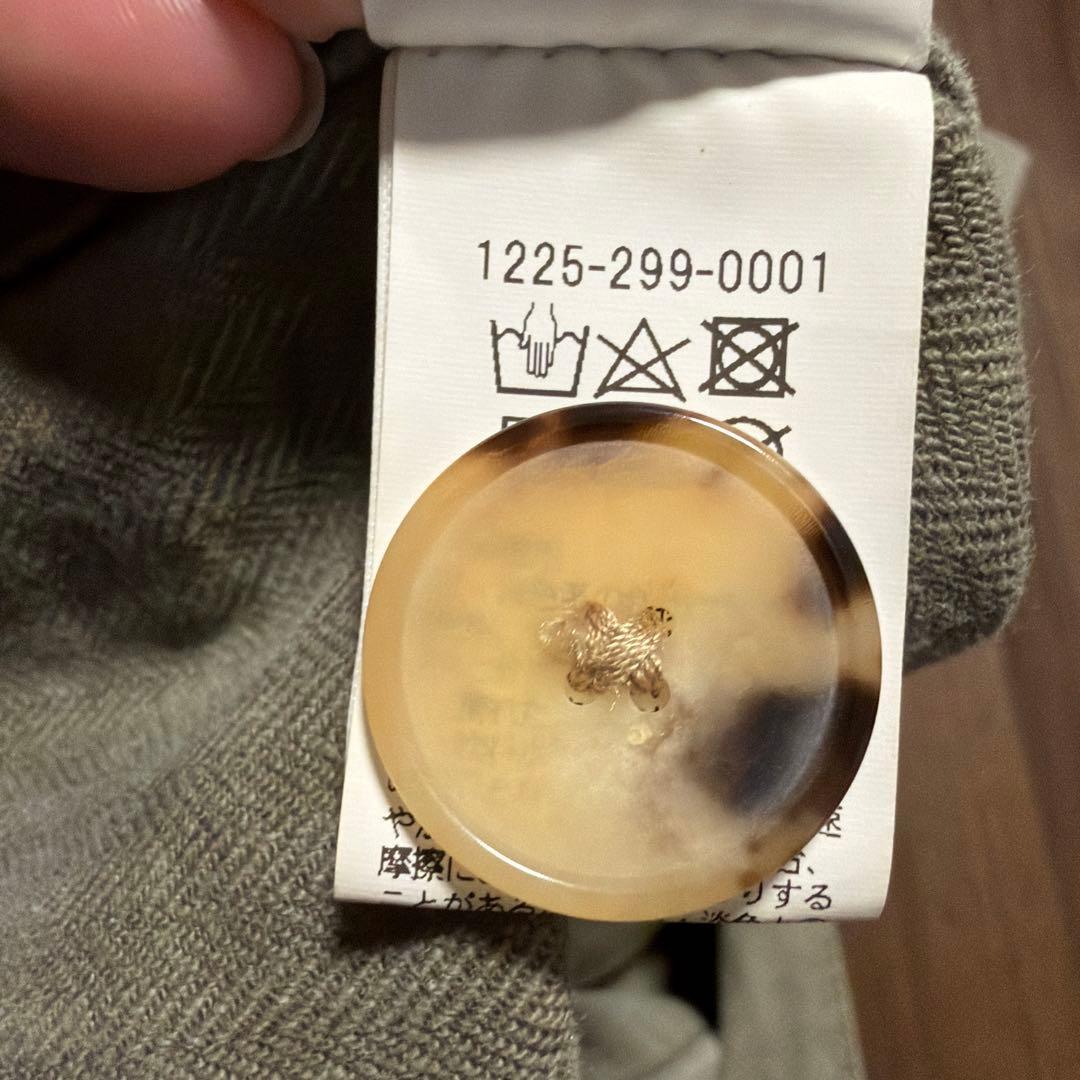 エイチビューティーアンドユース　メンズ　カーキデニムジャケット　Mサイズ