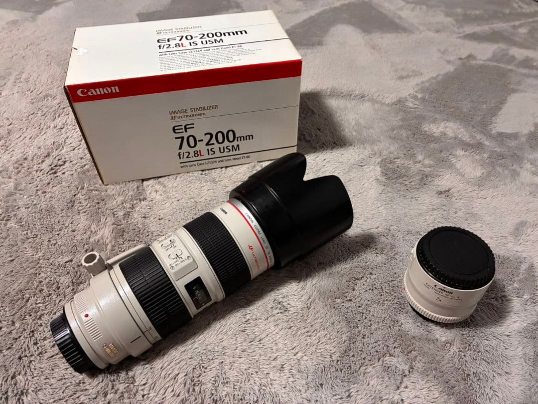 EF70-200mmF2.8L IS USM＋Extender EF 2x II