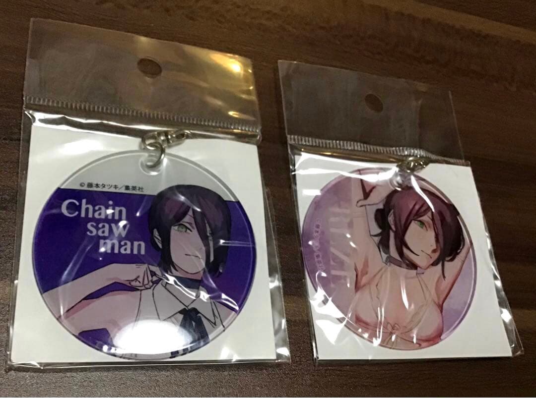 【未開封】チェンソーマン レゼ　やわらかクリアチャーム2種 パズル 3点セット