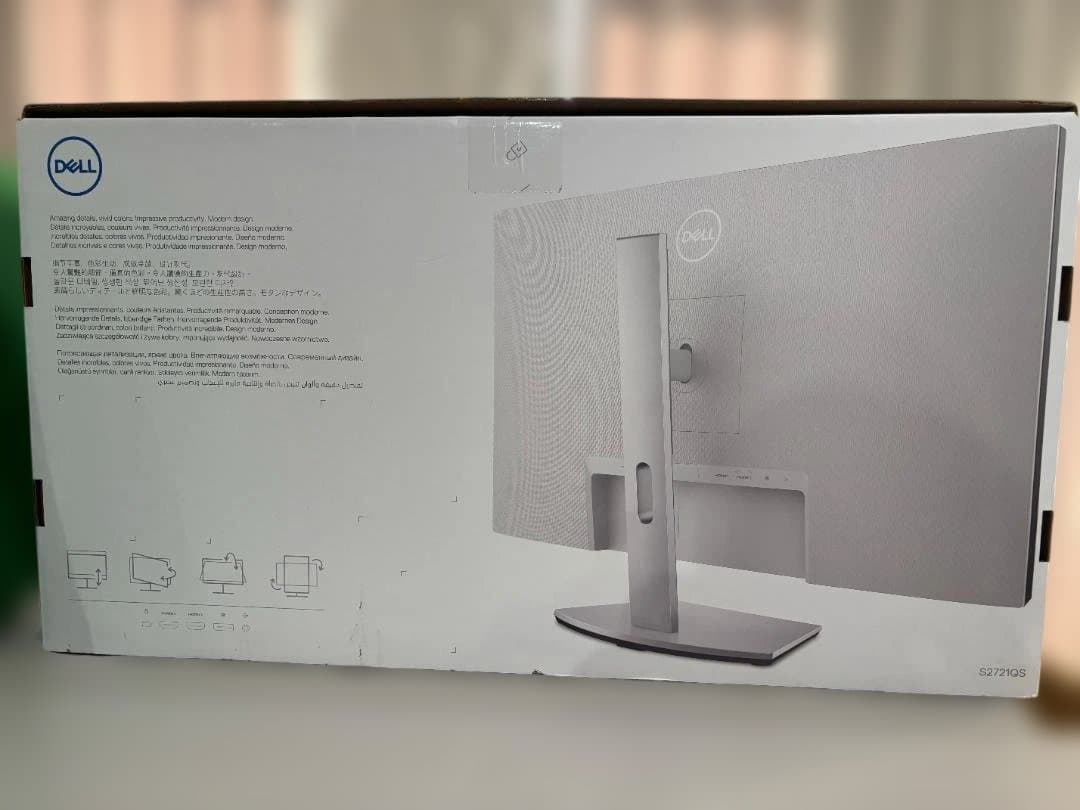 Dell デル PCモニター 液晶ディスプレイ 27インチ S2721QS