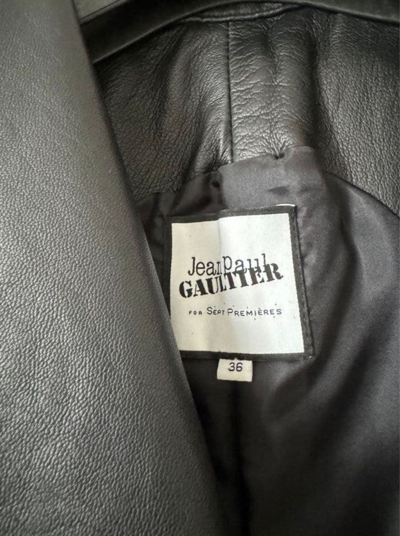 ジャンポールゴルチエレザーベスト