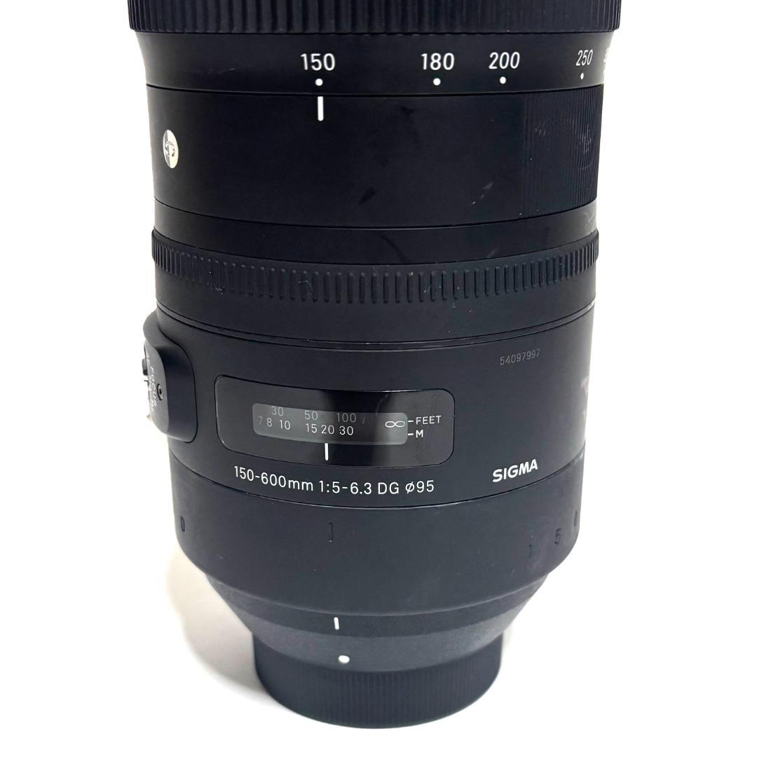ニコン用 SIGMA 150-600mm F5-6.3 HSM 三脚座なし