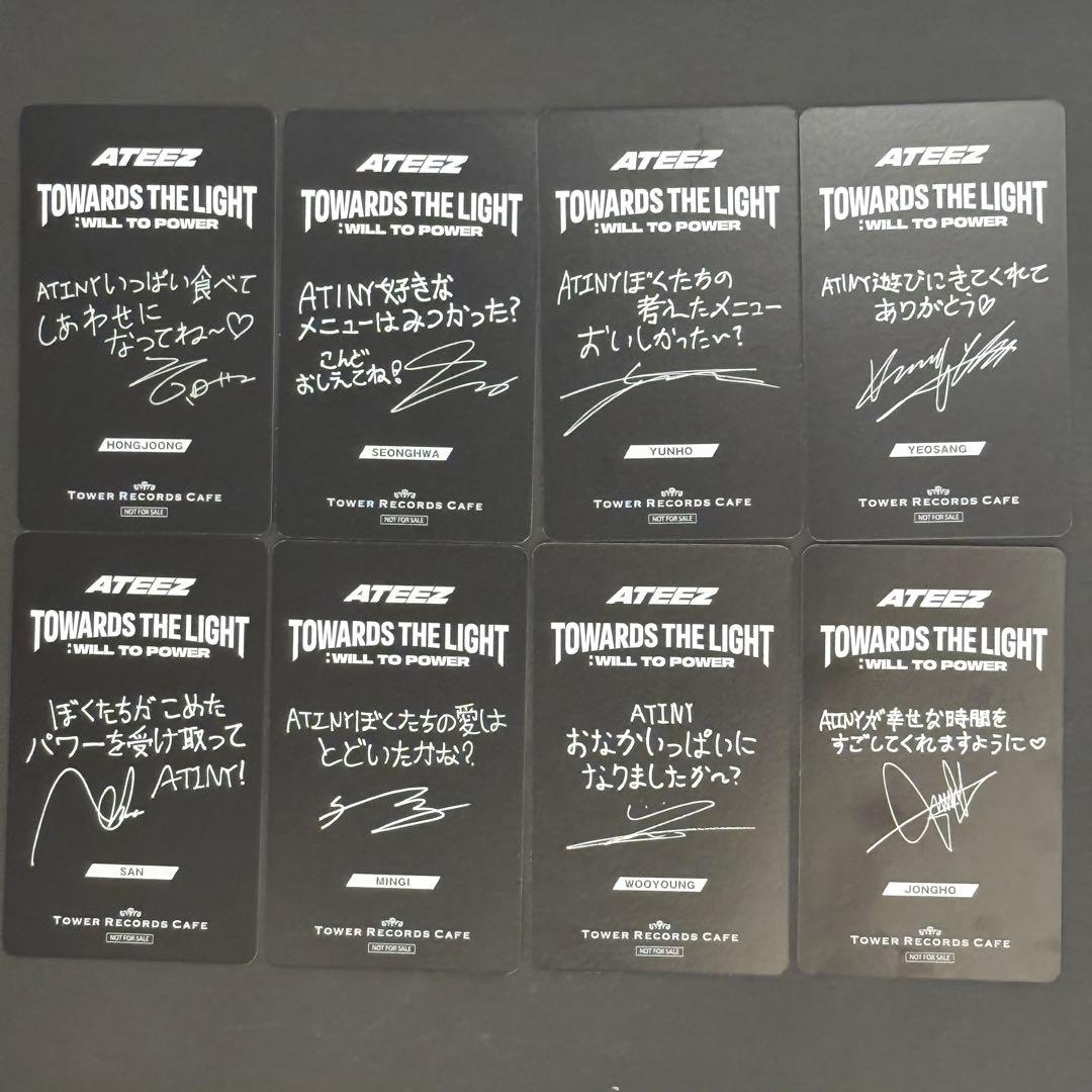 ATEEZ × TOWER RECORDS CAFE