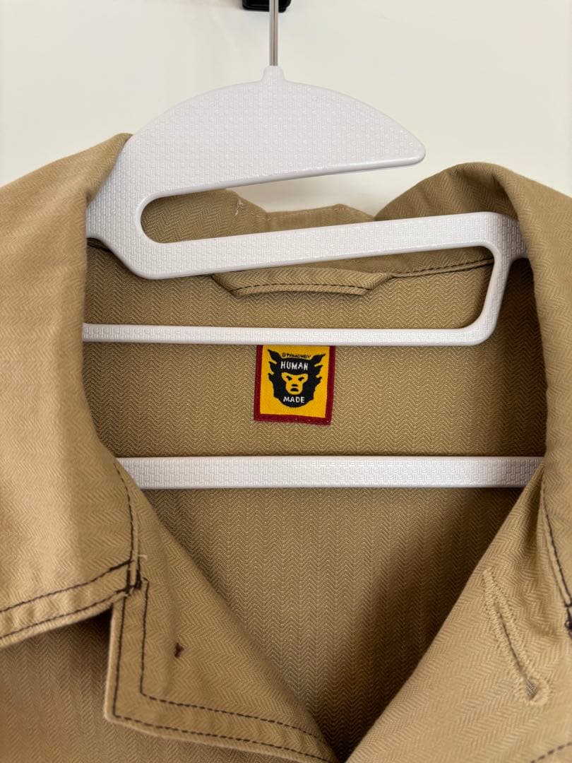 ヒューマンメイド　HUMAN MADE カバーオール　XL ベージュ　NIGO